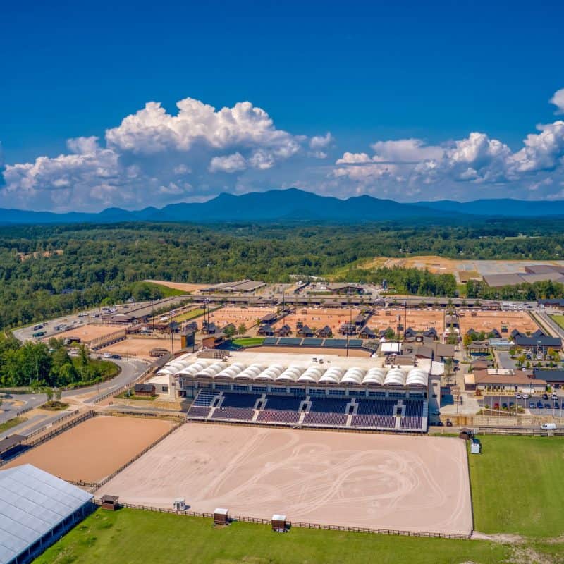 Tryon Equestrian Center Partners with Buckley Fence