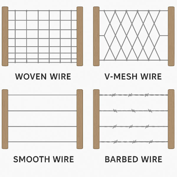 Types Of Wire Fences